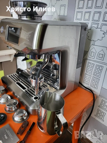 Кафемашина SAGE the Barista Touch с дисплей и кафемелачка, снимка 9 - Кафемашини - 53706461