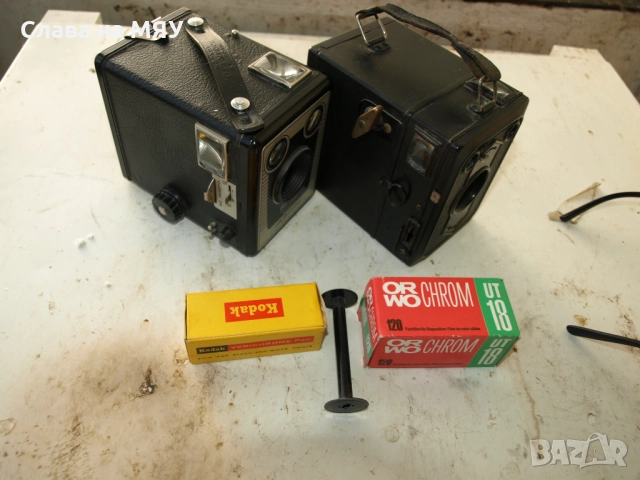 Kodak Brownie /Carl Zeiss BOX Cameras , снимка 13 - Фотоапарати - 52814235
