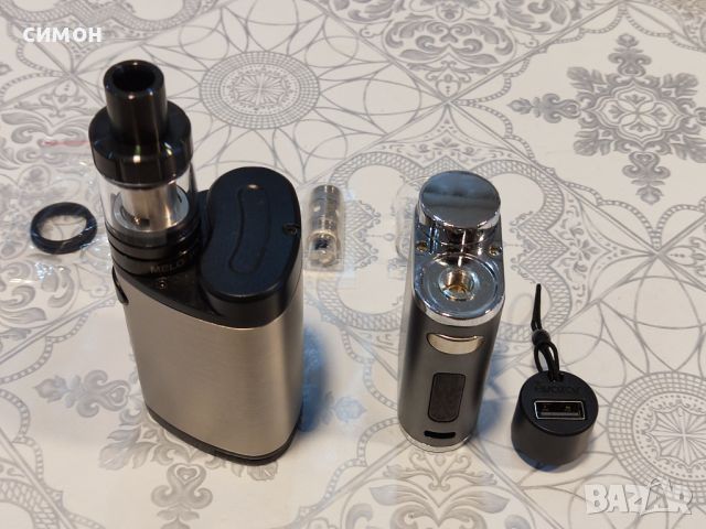 Чисто НОВ Eleaf pico duaw 200W+Две батерии Sony+НОВ изпарител!+Течност120!!!, снимка 5 - Вейп без пълнители - 46281241