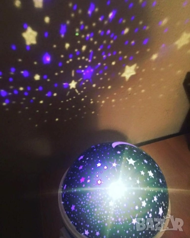 Нощна лампа детски планетариум