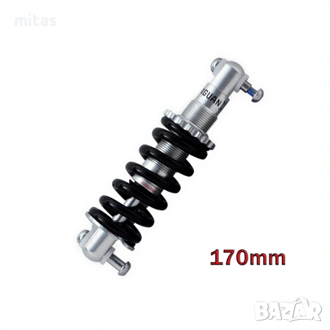 Заден амортисьор за велосипед с пружина – 100 / 125 / 150 / 170 mm, снимка 8 - Части за велосипеди - 53886713