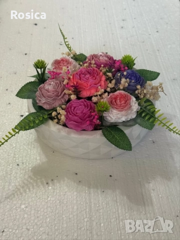 Есенни ароматни глицеринови аранжировки, снимка 2 - Декорация за дома - 51873126