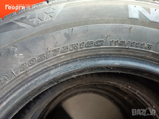 2бр.зимни гуми 205/75/16C Nexen, снимка 2 - Гуми и джанти - 53664934