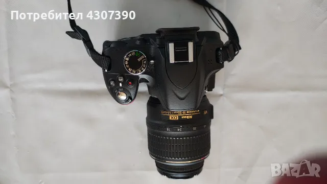 Продавам DSLR фотоапарат Nikon D3200, снимка 5 - Фотоапарати - 48546690