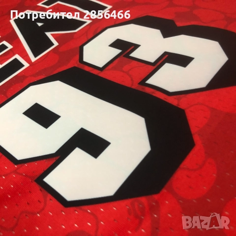 Мъжки потник Mitchell&Ness Bape 93 Miami Heat размер XXL, снимка 5 - Тениски - 52085151