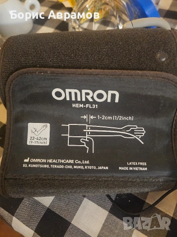 Апарат за кръвно налягане OMRON, снимка 2 - Уреди за диагностика - 53217294