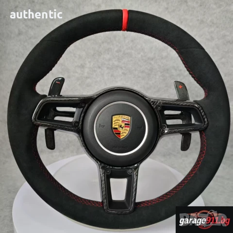 Алкантара Волан Порше Porsche GT3 911 Cayenne Cayman Panamera Carrera Boxter 991 997, снимка 8 - Аксесоари и консумативи - 49215506