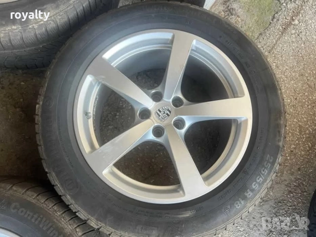 5х112 18 Джанти Porsche Macan VW Audi Seat 5x112 Порше Макан Ауди Фолксваген, снимка 2 - Аксесоари и консумативи - 51737223