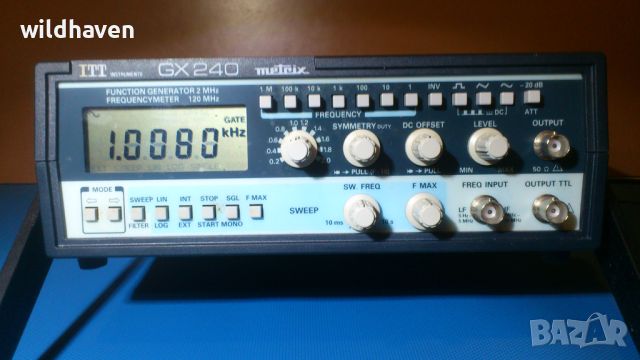 METRIX GX240 Сигнал генератор / Функционален генератор, снимка 2 - Друга електроника - 45256488