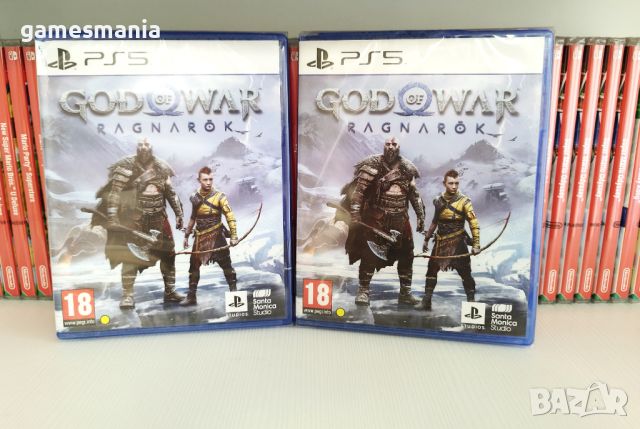 [ps5] ! Чисто НОВИ ! God of War Ragnarök / повредена опаковка, снимка 1 - Игри за PlayStation - 45098345