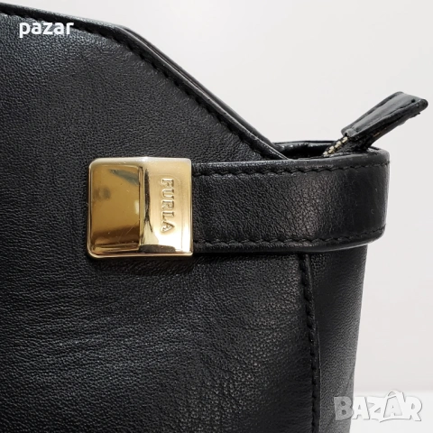FURLA Alice Оригинална Кожена Чанта 34см, снимка 4 - Чанти - 53340778