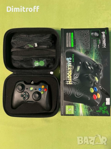 Razer Sabertooth джойстик, снимка 2 - Джойстици и геймпадове - 51764939