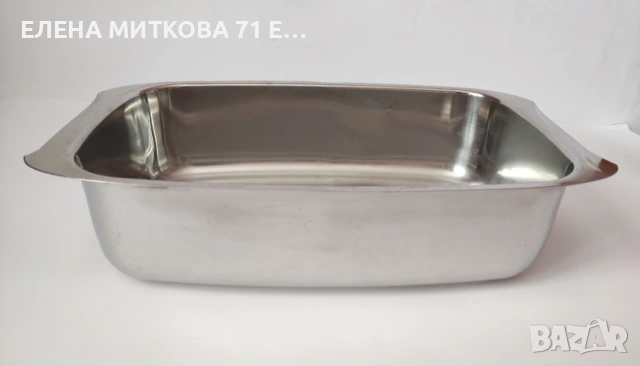 Масивен и дълбок немски бретер от неръждаема стомана, снимка 6 - Съдове за готвене - 54131477