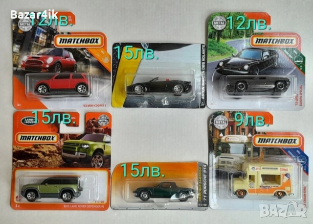 Колички Мачбокс Matchbox 66бр. # 3, снимка 11 - Колекции - 52795905