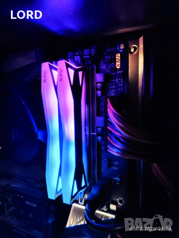 Рам памет 16GB DDR4 3600 ADATA XPG Spectrix D60G 2 X 8GB, снимка 3 - RAM памет - 53405619