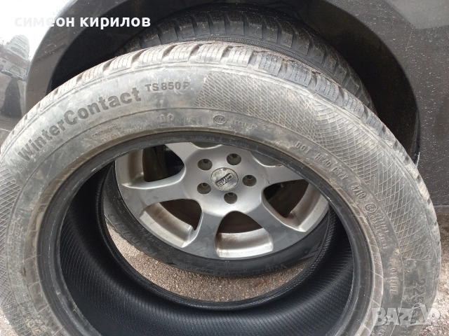 Продавам зимна гума Континентал 225/50/17., снимка 5 - Гуми и джанти - 52606560