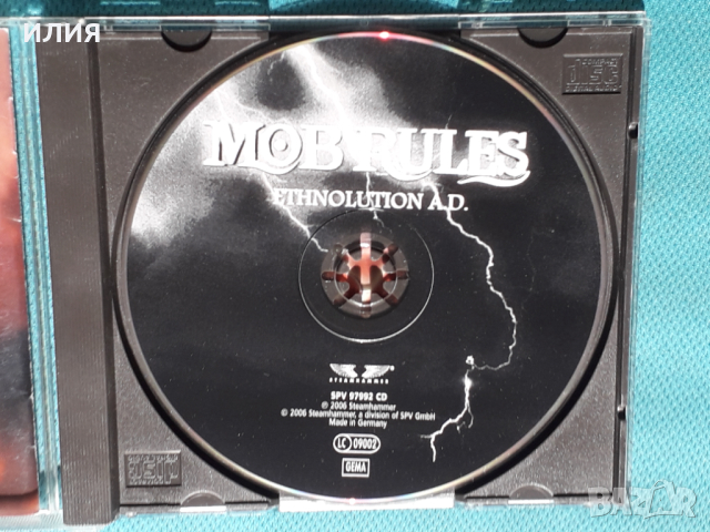 Mob Rules- 2006- Ethnolution A.D.(Heavy Metal)Germany, снимка 4 - CD дискове - 45062777