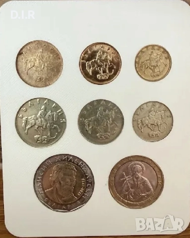  сувенир или колекционерски комплект на Български монети , снимка 2 - Нумизматика и бонистика - 52969187