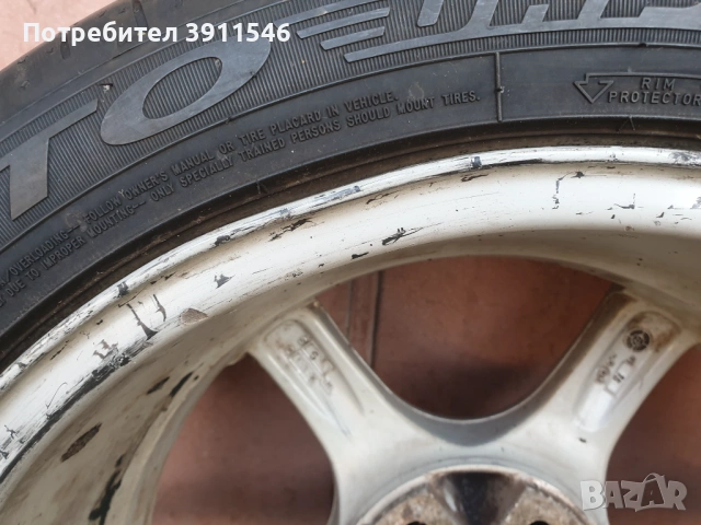 Джанти 17 цола 5Х110, снимка 2 - Гуми и джанти - 54222045