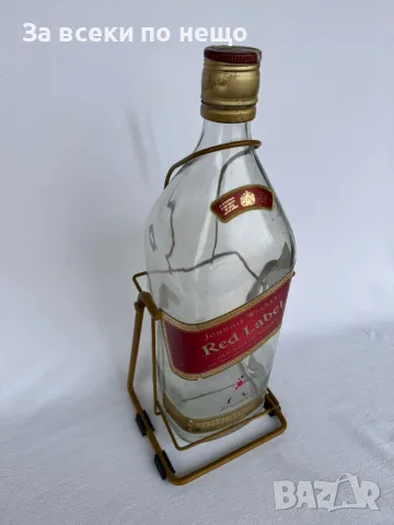 Люлка, Бутилка от Уиски Johnnie Walker Red Label , 4.5L, снимка 2 - Други - 48994527