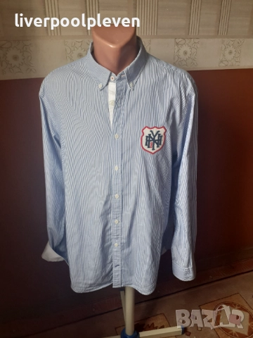 👉Tommy Hilfiger Original L , снимка 2 - Ризи - 52432332