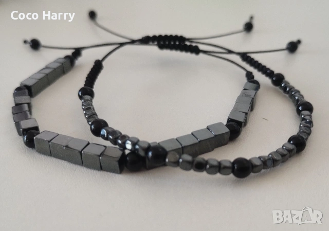 Комплект две мъжки гривни, снимка 4 - Подаръци за мъже - 53652315