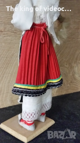 Дървена народна  кукла , снимка 6 - Колекции - 53396168