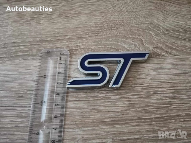 тъмносиня емблема Ford ST, снимка 3 - Аксесоари и консумативи - 51676188