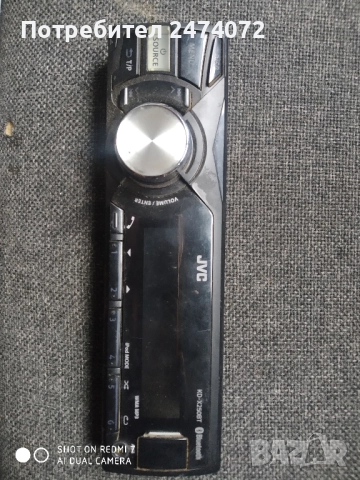 панел за авто Bluetooth плеър jvc