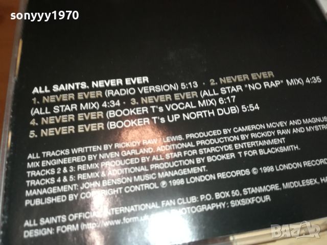 ALL SAINTS CD-ВНОС GERMANY 1107241731, снимка 9 - CD дискове - 46550665