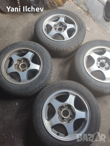 Джанти с 4 дупки свалени от Опел астра, снимка 2 - Гуми и джанти - 53614075