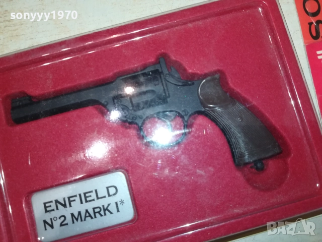 ENFIELD 2 MARK I-КОЛЕКЦИОНЕРСКИ ПИСТОЛЕТ-ВНОС SWISS 1809251610, снимка 2 - Колекции - 51758945