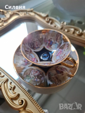 Колекционерска чаша с чинийка , снимка 8 - Други ценни предмети - 53743868