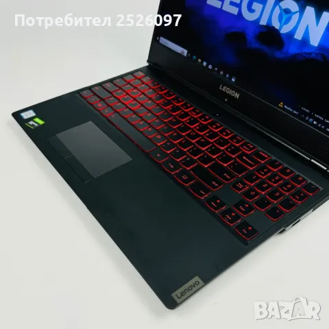 Lenovo Legion 15,6” IPS/i5-9300H/GTX 1650/16GB DDR4/128GB NVMe+1TB, снимка 5 - Лаптопи за игри - 47190460