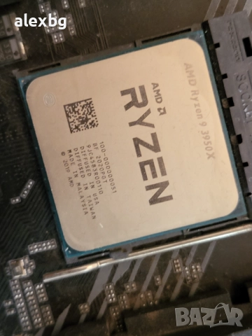 Aorus Pro x570 AMD Ryzen motherboard 3950x CPU, снимка 3 - Процесори - 51588387