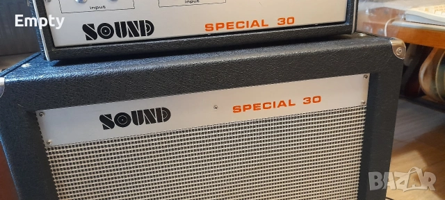 Лампов китарен усилвател с кабинет, снимка 9 - Ресийвъри, усилватели, смесителни пултове - 53900008