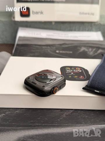 24мес❌ Гаранция‼️ Apple Watch ULTRA 2 ‼️ Лизинг от 42лв/м ‼️ 49mm Cell / Black Titanium, снимка 8 - Смарт часовници - 52144762