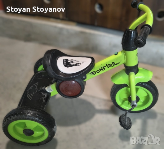 Детско колело с 3 гуми "Bonfire" - Идеално за първи стъпки!