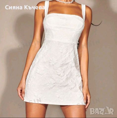 Ново! Дамска бяла рокля, снимка 2 - Рокли - 46439369