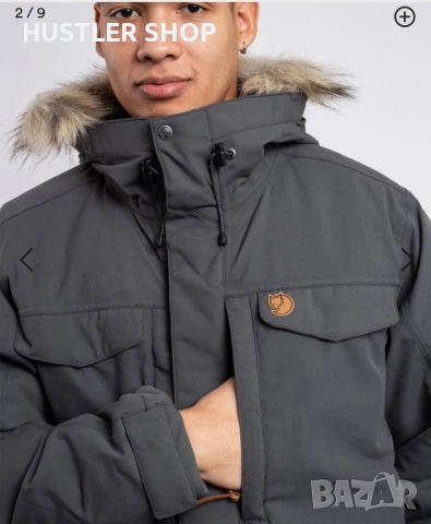 Мъжка парка FJALL RAVEN NUUK HYDRATIC. Размер М, снимка 2 - Якета - 53277769