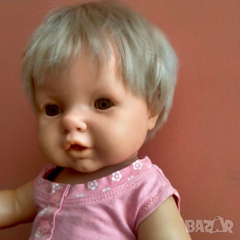  Кукла Бебе Berjusa Испания Момиченце Маркировка 50 см, снимка 10 - Колекции - 46430319