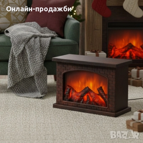 Декоративна Лед камина, снимка 5 - Декорация за дома - 52243956