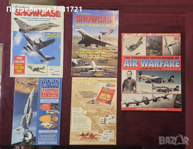 Енциклопедия на въздушните сражения 1911-1045 / The Aerospace Encyclopedia of Air Warfare, снимка 2 - Енциклопедии, справочници - 53749784