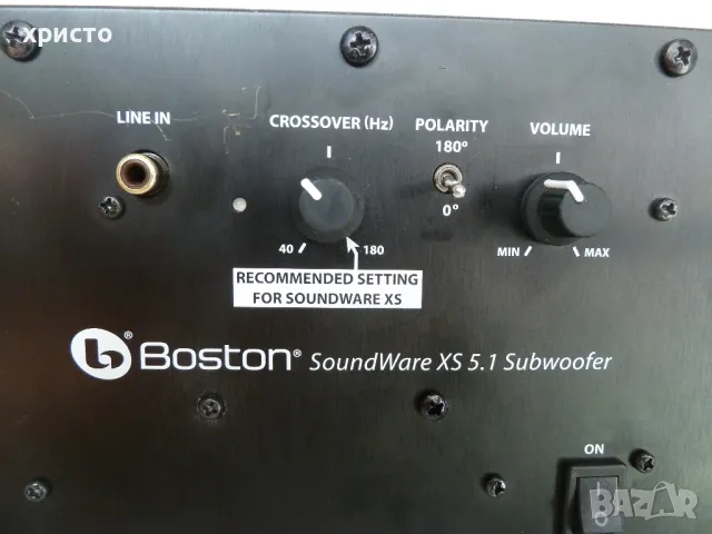 субуфер Boston Soundware XS, снимка 5 - Тонколони - 46975277