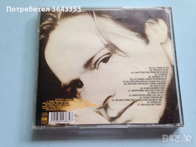 Bryan Adams, снимка 2 - CD дискове - 45657822