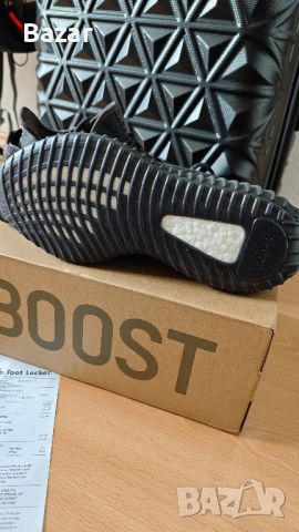 Adidas yeezy boost 350 reflective black нови оригинални размер 43 номер 27.5см, снимка 3 - Маратонки - 45885489