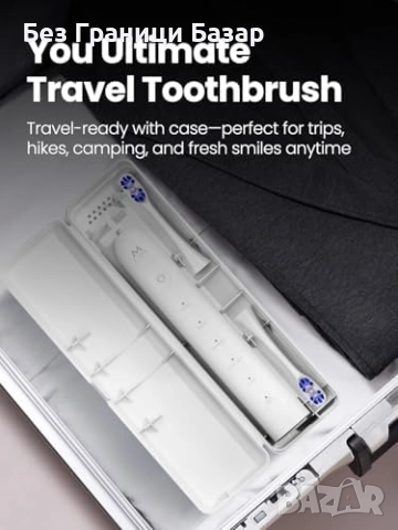 Нова Електрическа четка за зъби IPX8, 180 дни батерия, 4 глави, 5 режима, снимка 9 - Други - 52497531