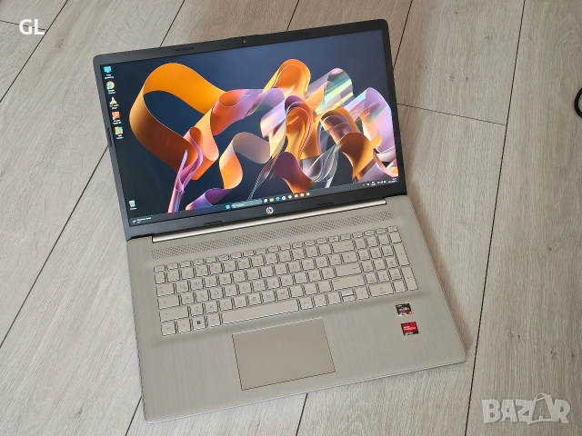HP 17-CP0175NG FHD IPS, Ryzen 7 5700U, 16GB RAM, 512GB SSD, Windows 11 , снимка 2 - Лаптопи за дома - 53522930