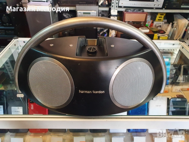 bluetooth / блутут тонколона. Преносима тонколона  Harman Kardon  Go+Play Работи с aux и iPod. Може , снимка 3 - Bluetooth тонколони - 39117885