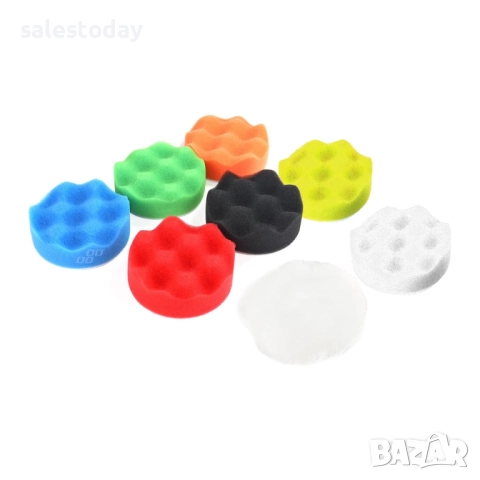 ПЪЛЕН КОМПЛЕКТ ГЪБИ ЗА ПОЛИРАНЕ+ ФИЛЦ+ ДИСК И АДАПТЕР, снимка 3 - Аксесоари и консумативи - 52141402